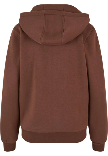 Ladies Fluffy Zip Hoody