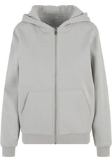 Ladies Fluffy Zip Hoody