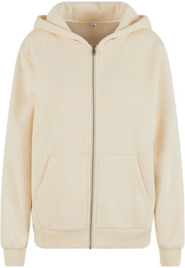 Ladies Fluffy Zip Hoody