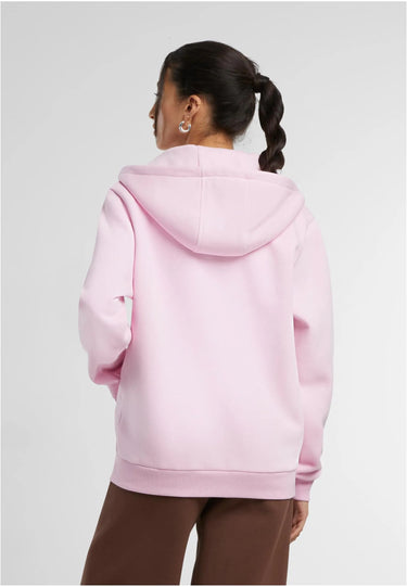 Ladies Fluffy Zip Hoody