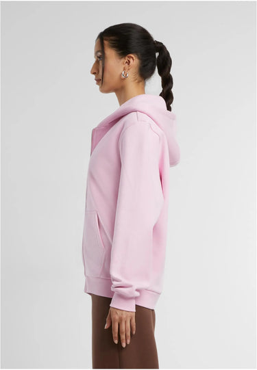 Ladies Fluffy Zip Hoody