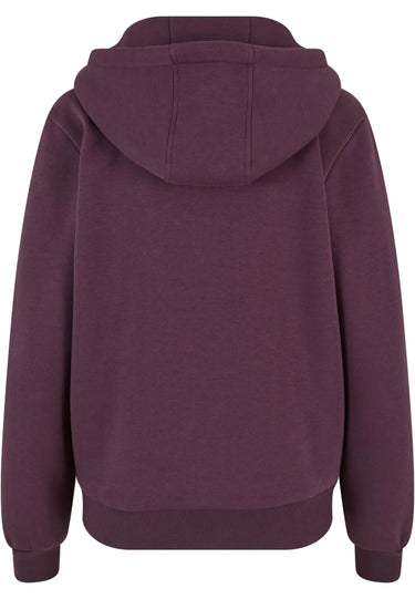 Ladies Fluffy Zip Hoody