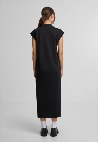 Ladies Long Extended Shoulder Dress