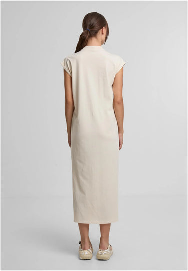 Ladies Long Extended Shoulder Dress
