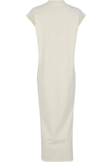 Ladies Long Extended Shoulder Dress
