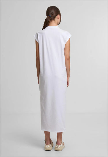 Ladies Long Extended Shoulder Dress