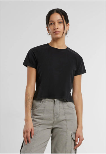 Ladies Vintage Cropped Tee