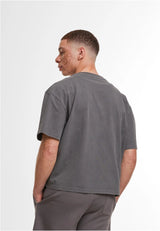 Vintage Cropped Heavy Oversize Tee