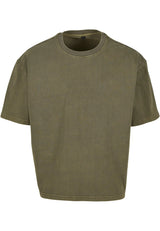 Vintage Cropped Heavy Oversize Tee