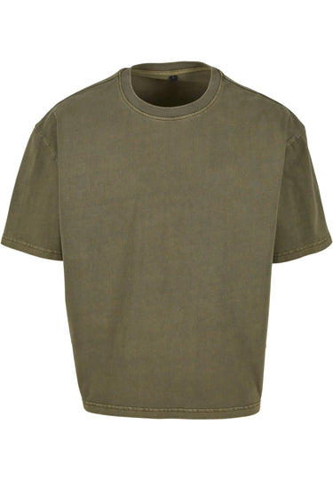 Vintage Cropped Heavy Oversize Tee