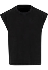 Vintage Cropped Heavy Sleeveless Tee