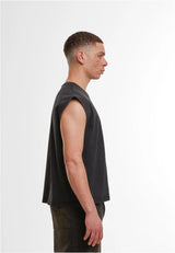 Vintage Cropped Heavy Sleeveless Tee