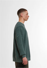 Acid Washed Knitted Oversized Sweater