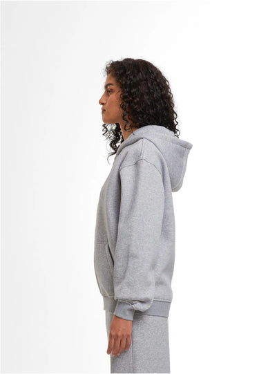 Ladies Loose Fit Zip Hoody