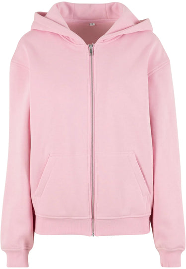 Ladies Loose Fit Zip Hoody