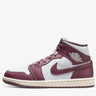 NIKE Air Jordan 1 Mid Shoes Mauve/White Лилав 36 | MegaMall.bg