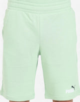 PUMA Essentials+ 2 Color Logo Shorts Green | MegaMall.bg