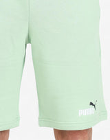 PUMA Essentials+ 2 Color Logo Shorts Green | MegaMall.bg